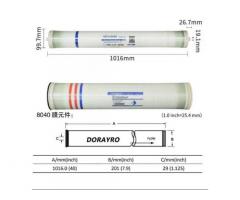 Мембрана зворотного осмосу RO для обладнання для очищення води