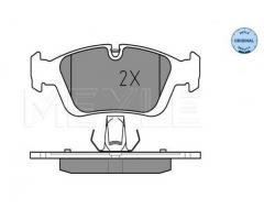 Передні гальмівні колодки BMW E36 MEYLE (арт. 025 232 8717)