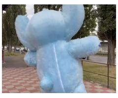 Костюм Стич надувной аниматору 250 см детские праздники, корпоративы