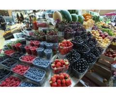 Холодильна та морозильна камери для Заморозки малини і суниці