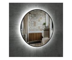 Дзеркало з LED підсвічуванням в рамі Д-800 мм.