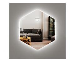 Дзеркало з LED підсвічуванням 700 х 605 мм.