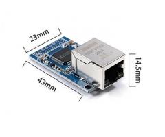 Конвертер UART в Ethernet CH9121 — 2 канала, RJ45