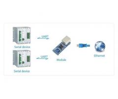 Конвертер UART в Ethernet CH9121 — 2 канала, RJ45